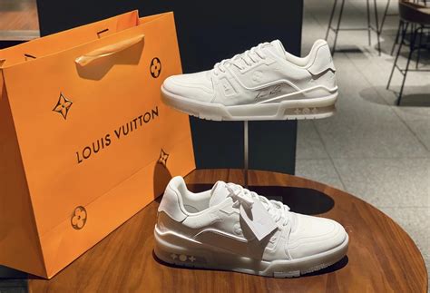 white lv|white lv shoes since 1854.